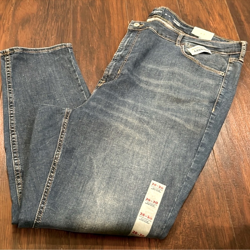 NWT Womens Old Navy Plus Rockstar Extra High Rise Skinny Jeans - Picture 8 of 14